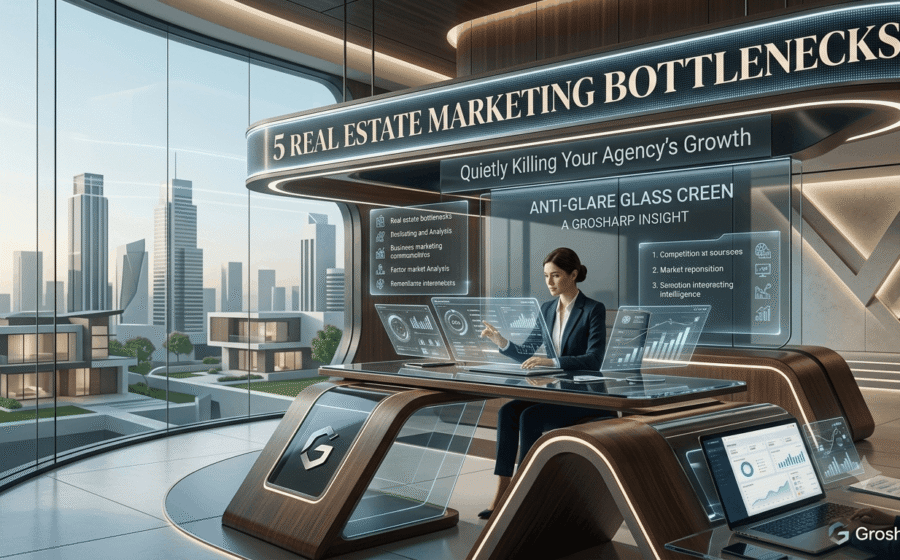 5 Real Estate Marketing Bottlenecks Quietly Killing Your Agency’s Growth