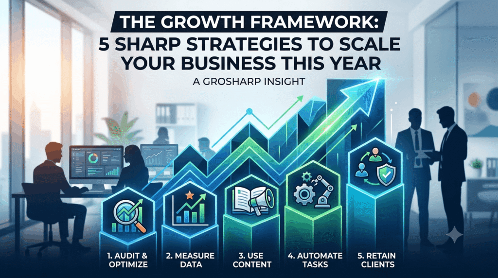 The Growth Framework: 5 Sharp Strategies to Scale Your Business This Year