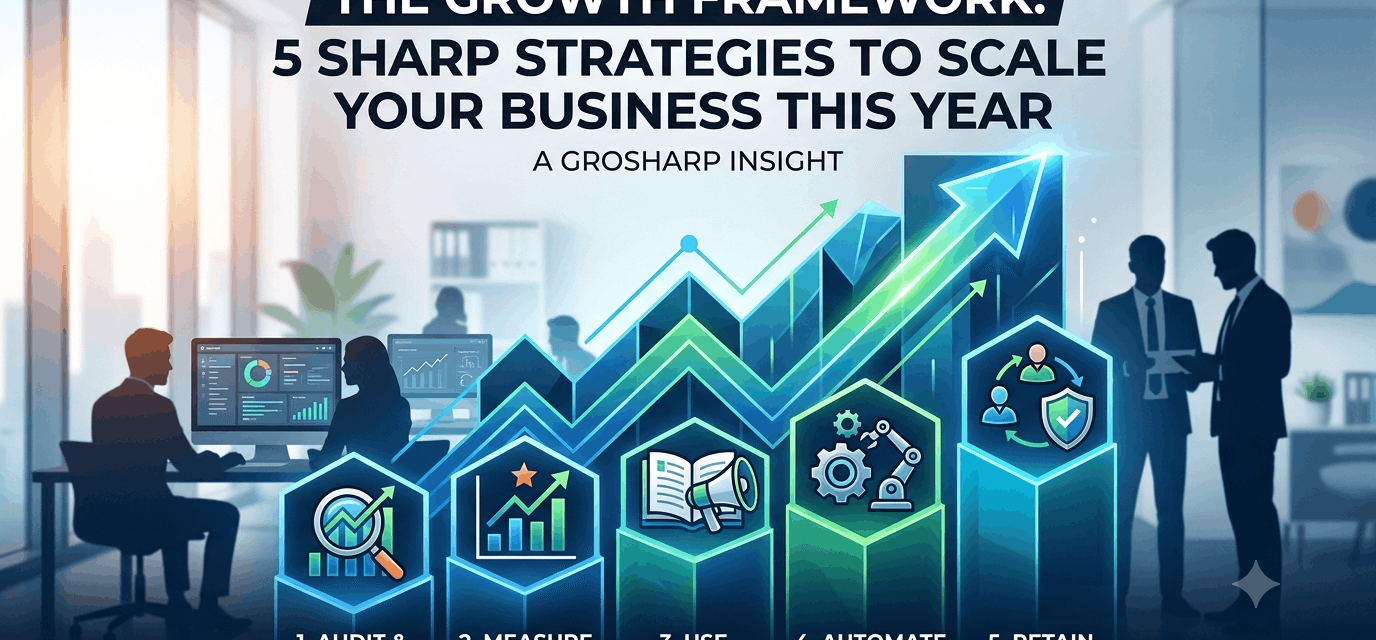 The Growth Framework: 5 Sharp Strategies to Scale Your Business This Year
