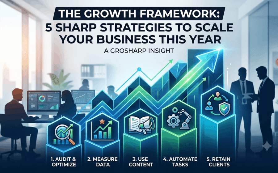 The Growth Framework: 5 Sharp Strategies to Scale Your Business This Year