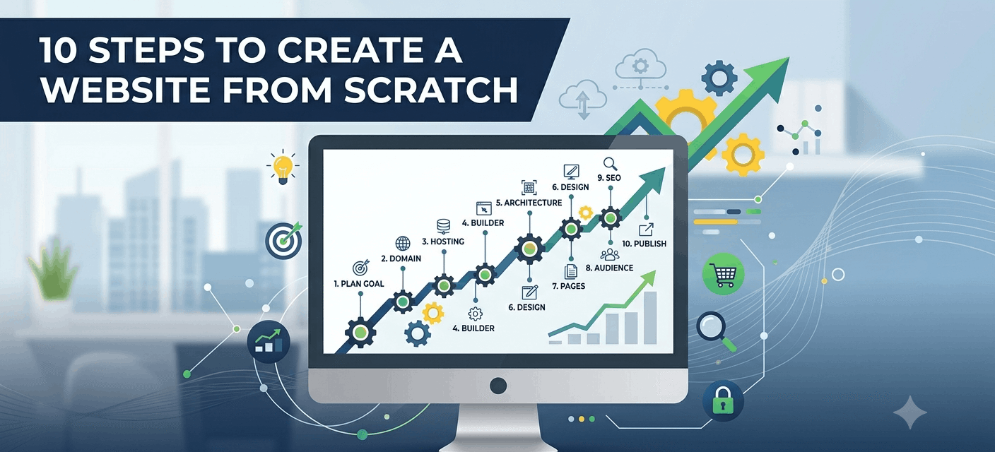 10 Steps to Create a Professional Website from Scratch